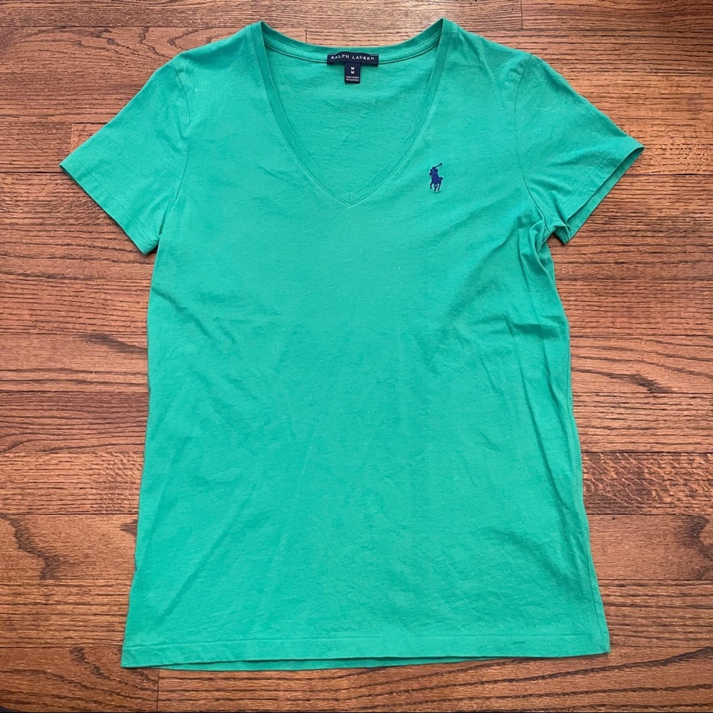 Ralph Lauren Cotton V-Neck Tee